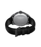 Police x Batman "The Bat" Limited Edition Gents Antique Gunmetal  Black Leather Strap Watch