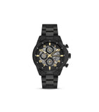Police Soul Gents Black Stainless Steel Watch