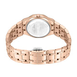 Police Moonlight Ladies Rose Gold-Plated Watch with White Mother-of-Pearl Dial