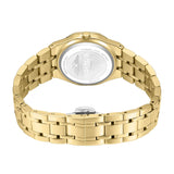 Police Moonlight Ladies Gold-Plated Watch with White Mother-of-Pearl Dial & Crystal Bezel