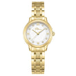 Police Charm Ladies Silver Dial Gold Stainless Steel Watch