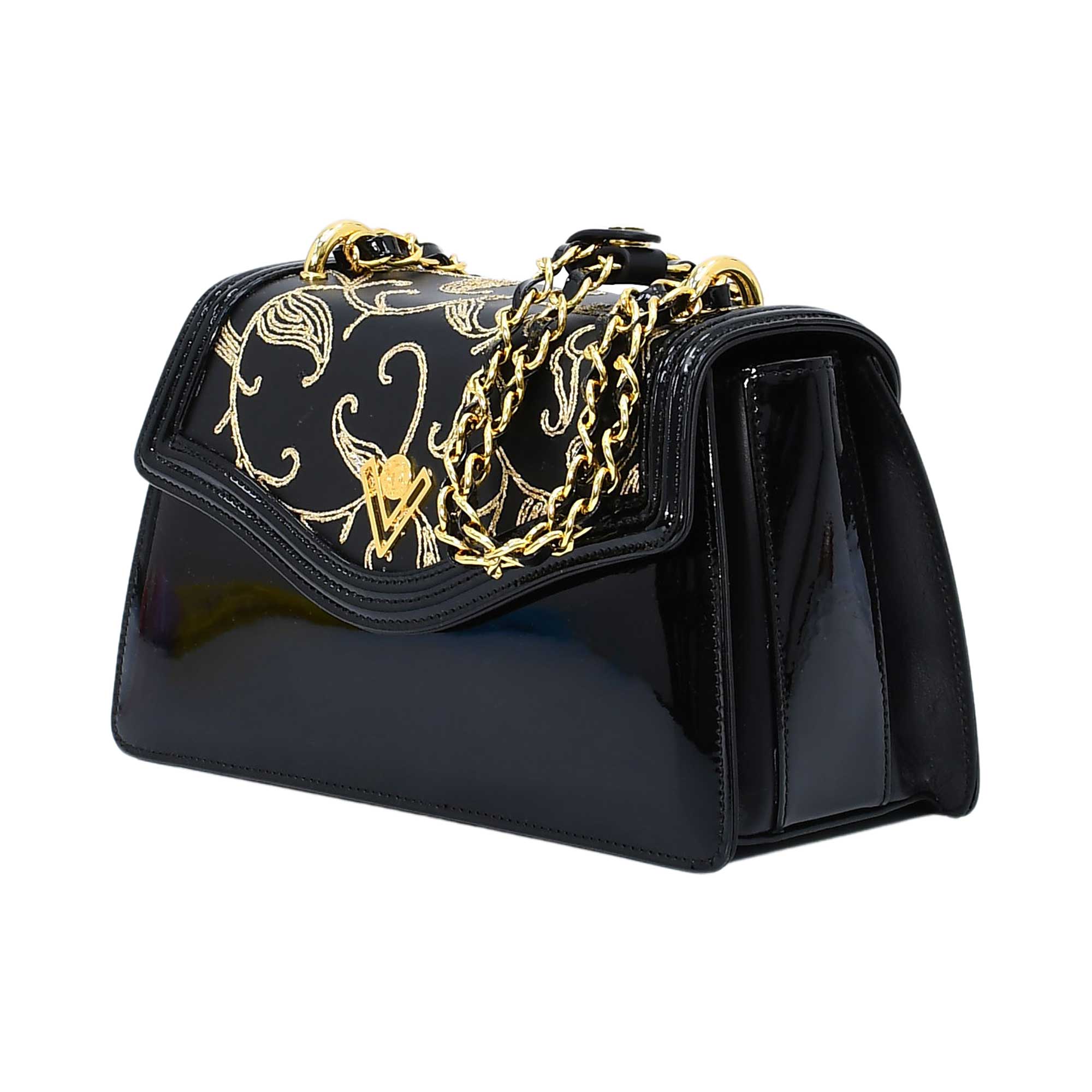 Orlandi Valentino Women's Selly Leather Shoulder Bag