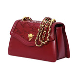 Orlandi Valentino Women's Selly Leather Shoulder Bag