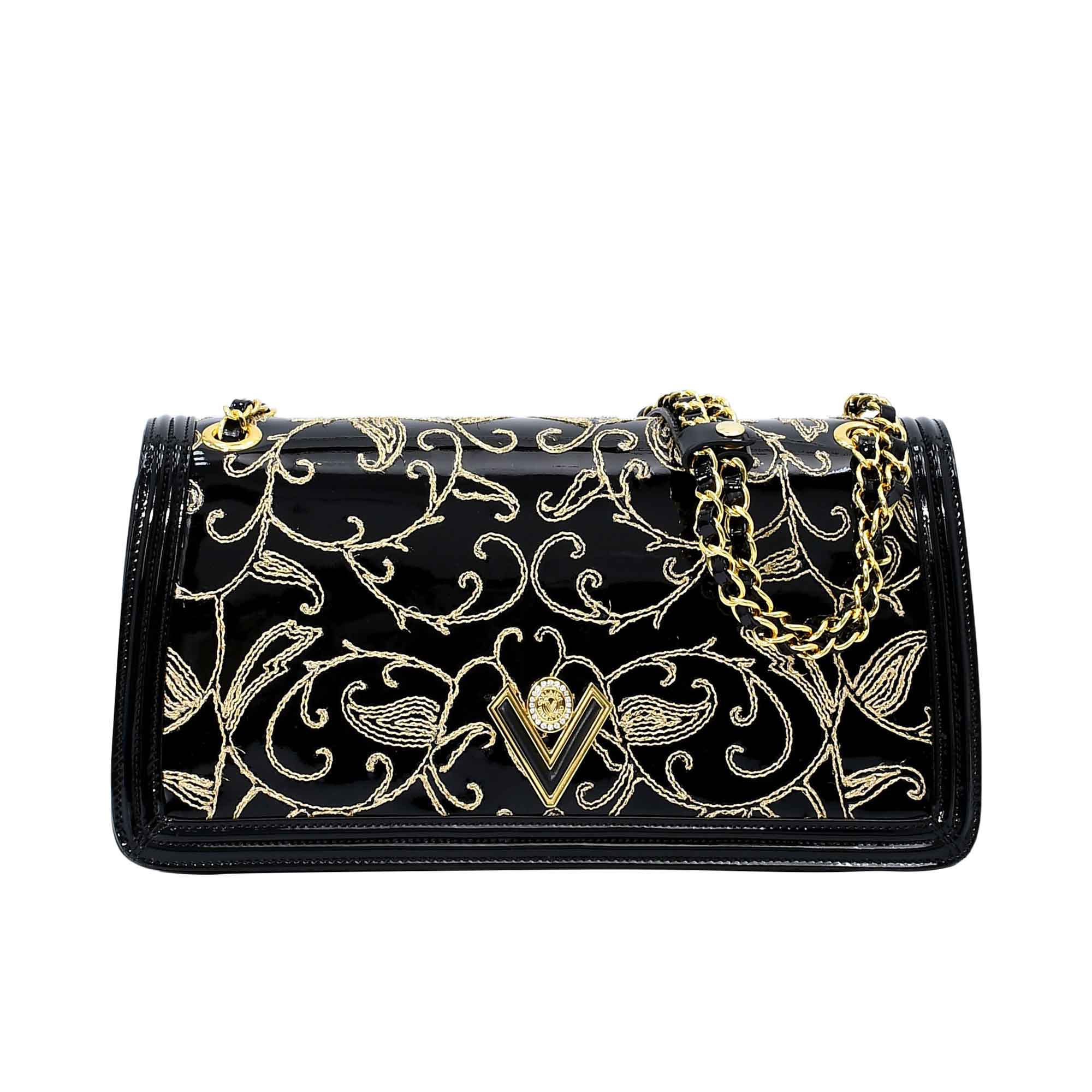 Orlandi Valentino Women's Selly Leather Shoulder Bag