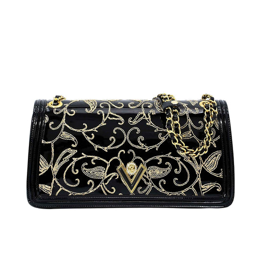 Orlandi Valentino Women's Selly Leather Shoulder Bag