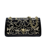 Orlandi Valentino Women's Selly Leather Shoulder Bag