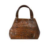 Orlandi Valentino Women's Rhea Military Leather  Hand Bag