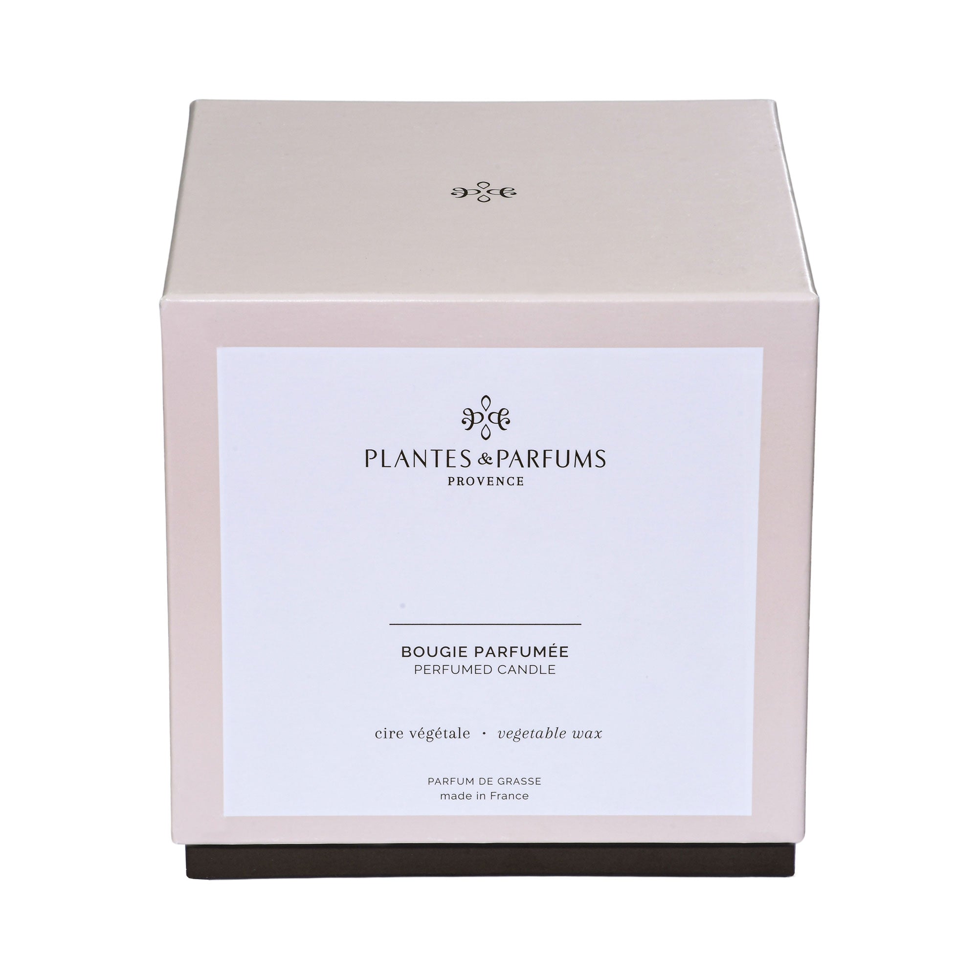 Plantes & Parfums Large Scented Vegetabale Candle Prestige Bois D'Orient 3 Wicks