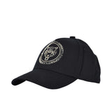 Philipp Plein Gents Black Cap with Round Logo