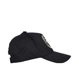 Philipp Plein Gents Black Cap with Round Logo