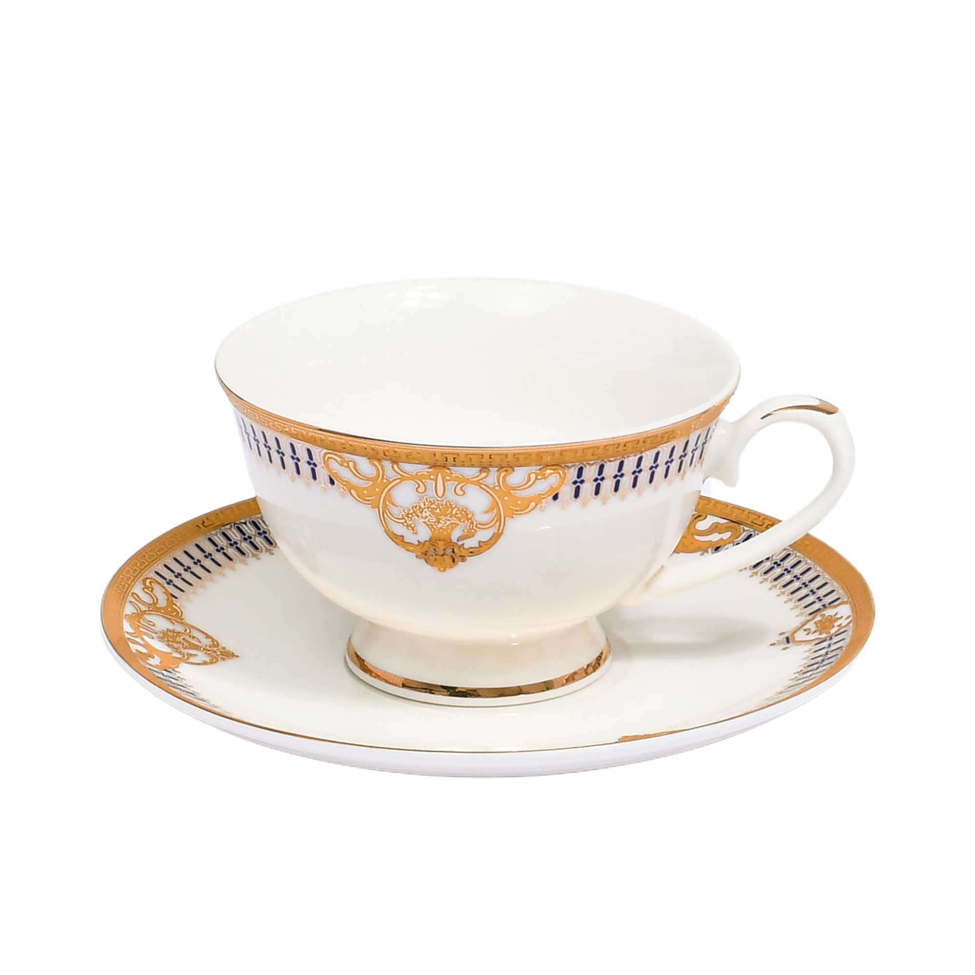 Richfine Dinner Set Round Shape New Bone 98 pcs