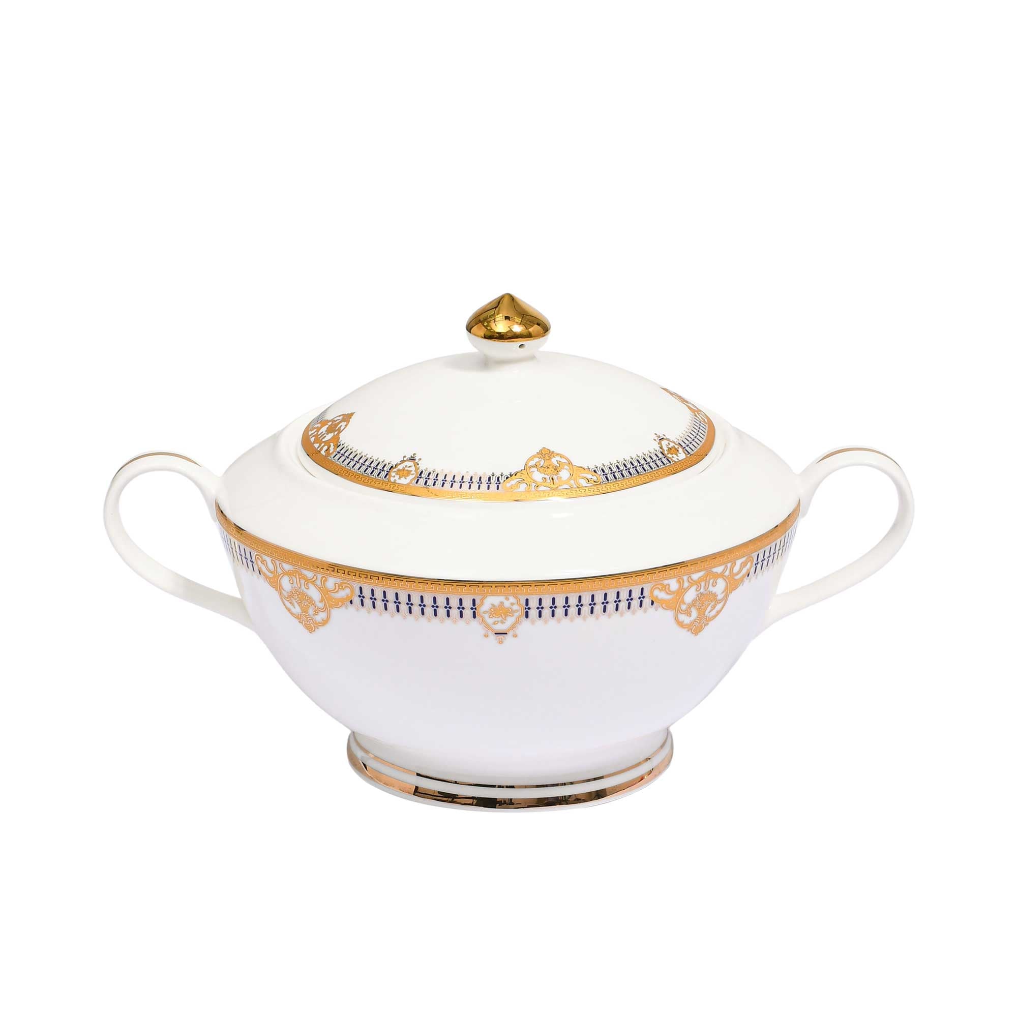 Richfine Dinner Set Round Shape New Bone 98 pcs