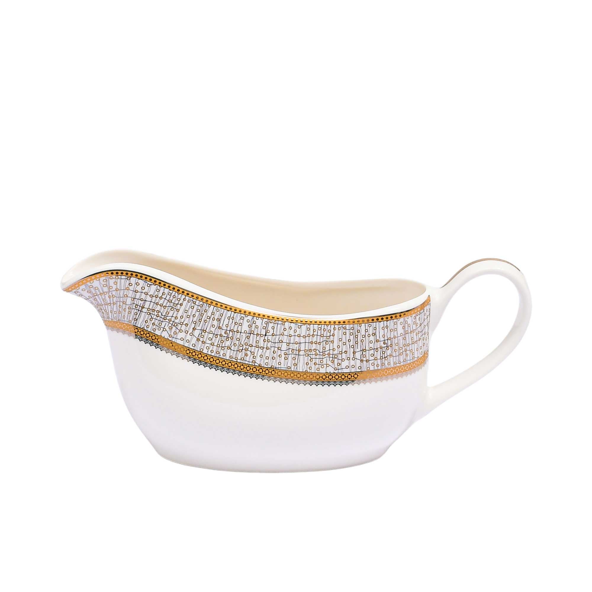 Richfine Dinner Set Round Shape New Bone 98 pcs