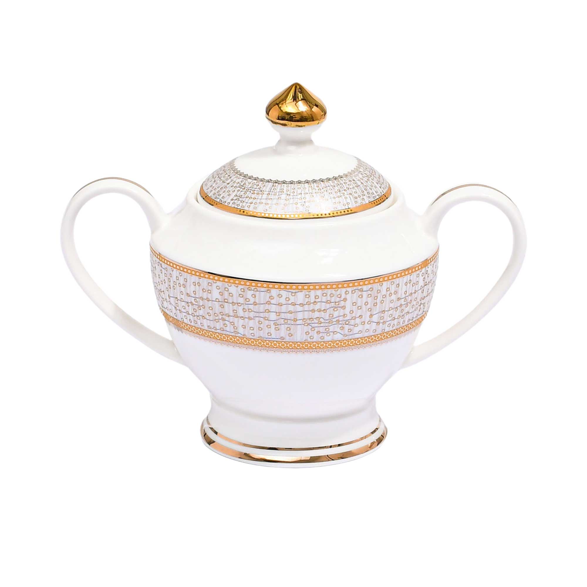 Richfine Dinner Set Round Shape New Bone 98 pcs