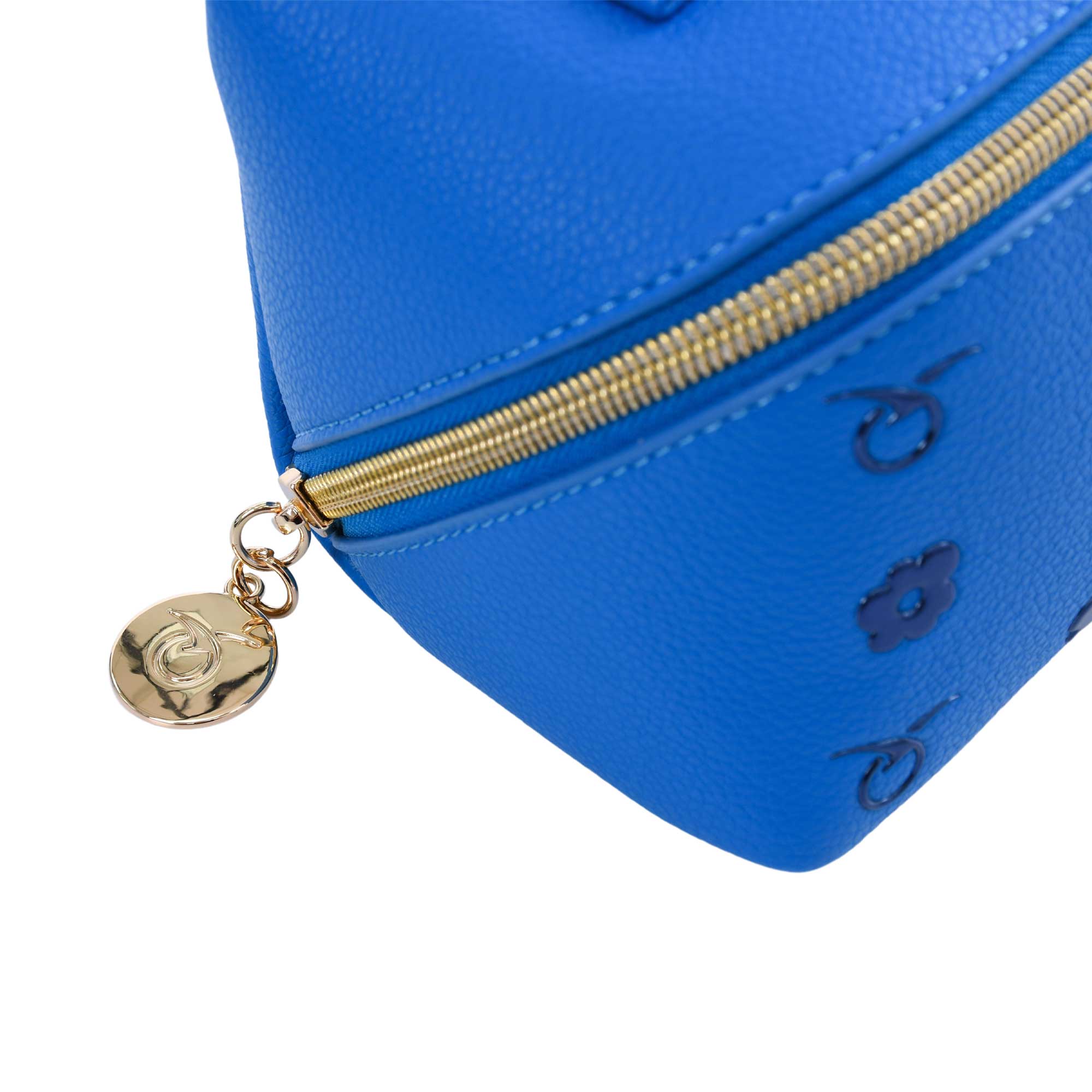 Mosafer Women's Dahlia Blue Cosmetic Bag