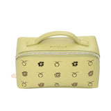 Mosafer Women's Dahlia Light Green Cosmetic Bag