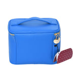 Mosafer Women's Dahlia Electric Blue Cosmetic Bag
