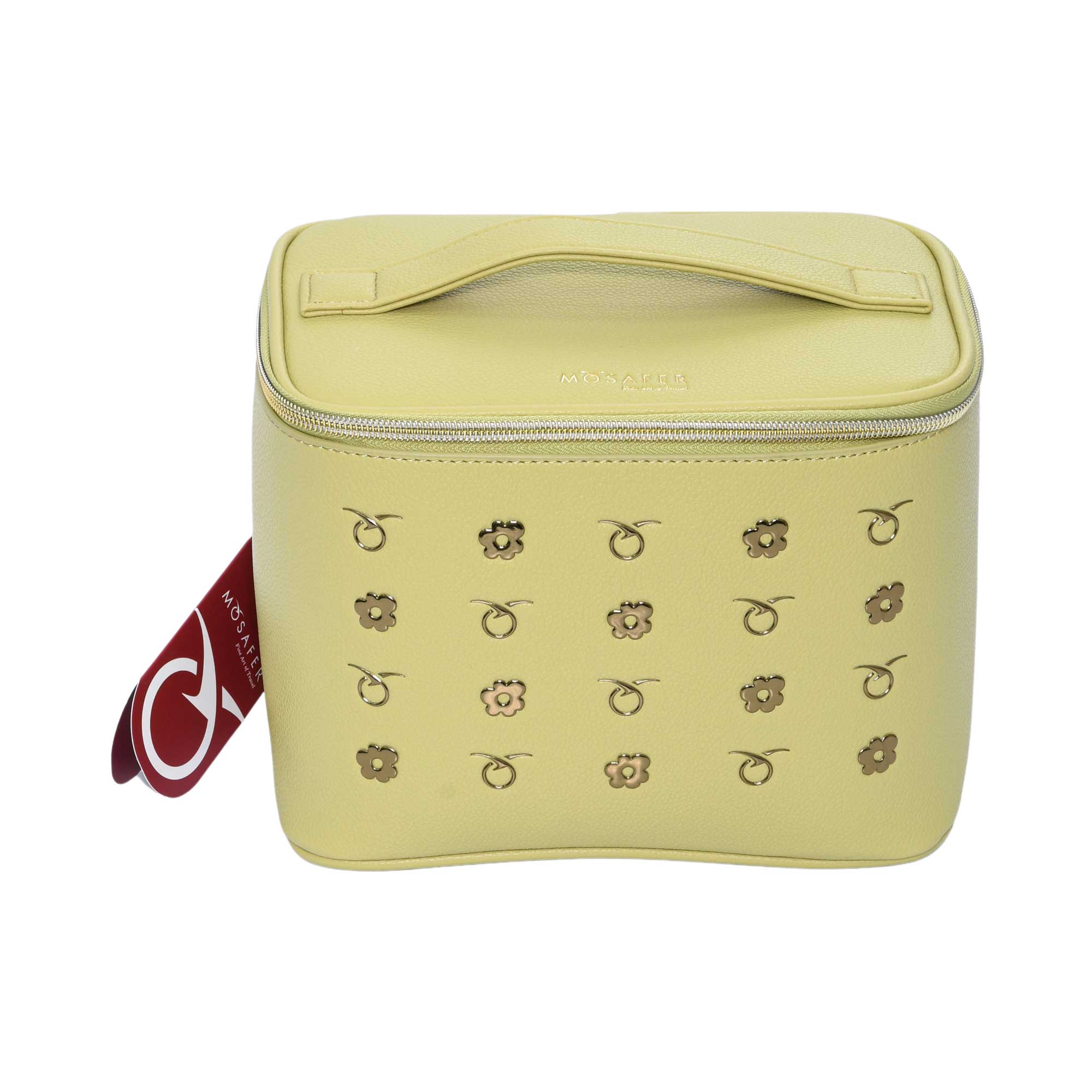 Mosafer Dahlia Women's Light Green Cosmetic Bag