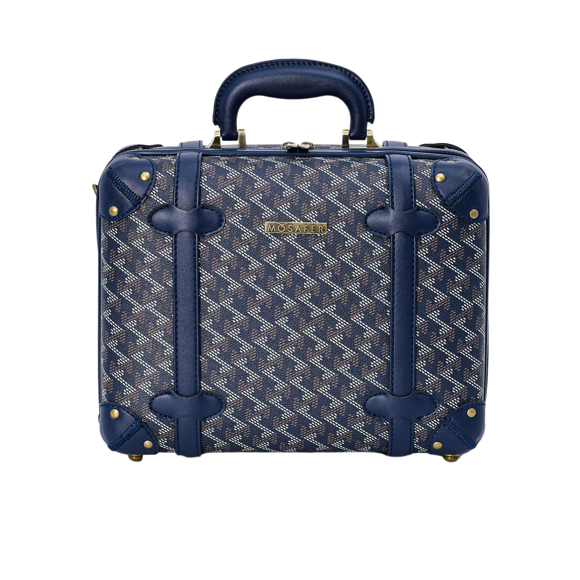 Mosafer Vintage Blue Beauty Case