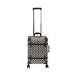 Mosafer Vintage  Brown Checked Luggage