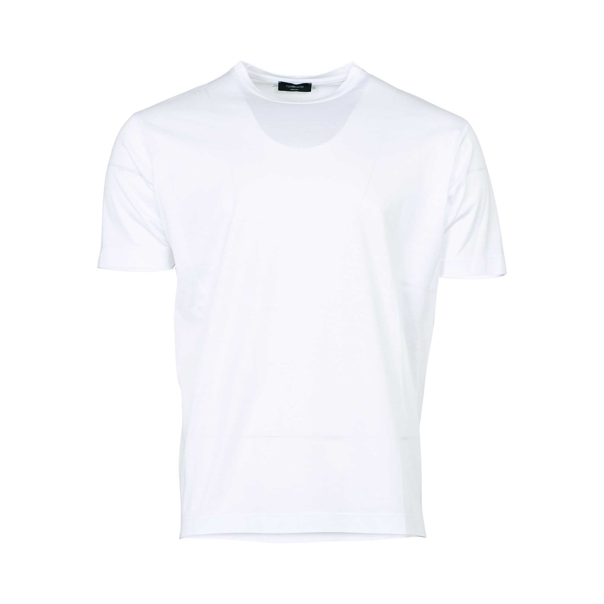 Tombolini White Crew Neck T-Shirt