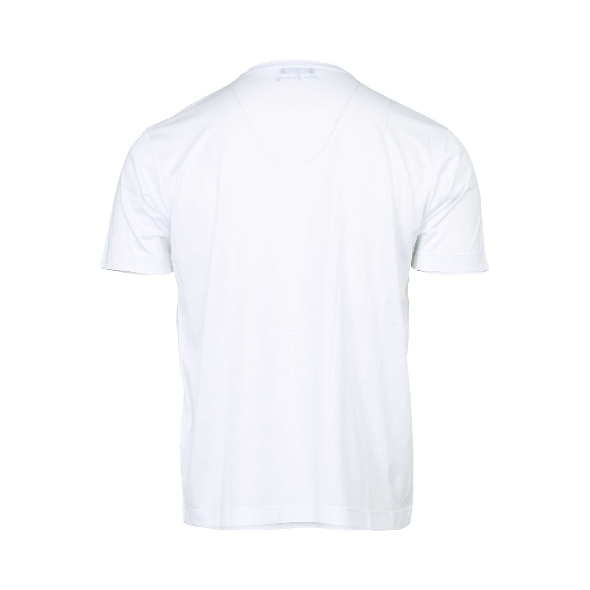 Tombolini White Crew Neck T-Shirt