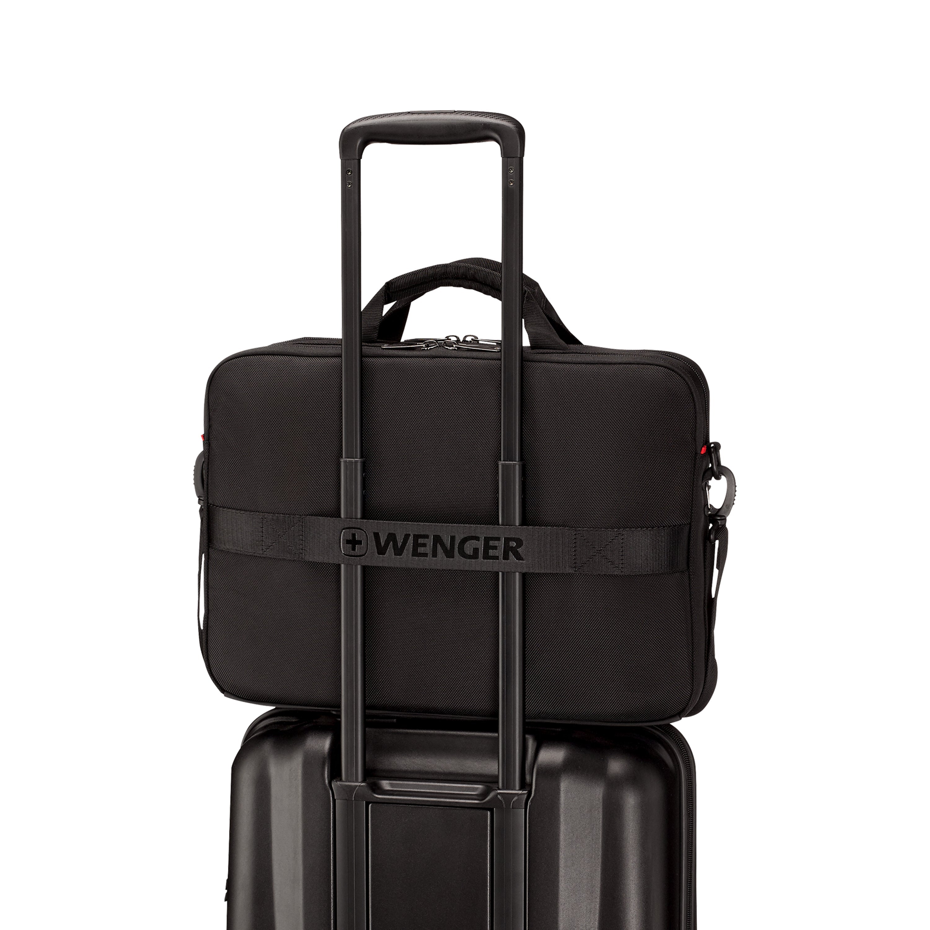 WENGER XE SLIMCASE BLACK LAPTOP BAG