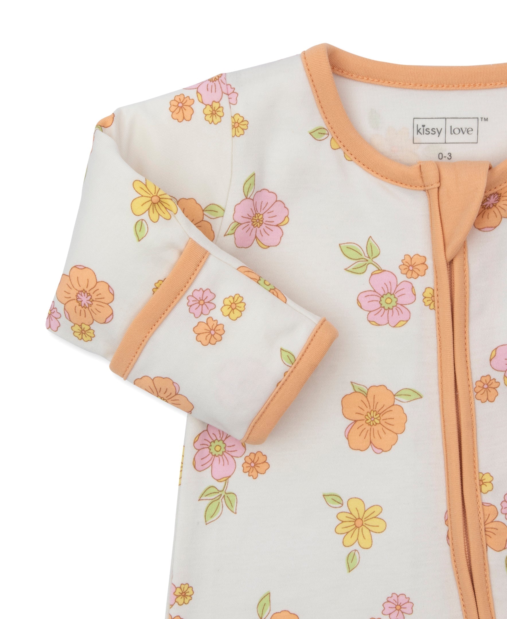 Kissy Kissy Kids New Born Girl's Multicolor Sleepsuit Set