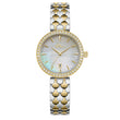 Police Ophidia Ladies Champagne MOP Dial Gold and Silver Stainless Steel Watch